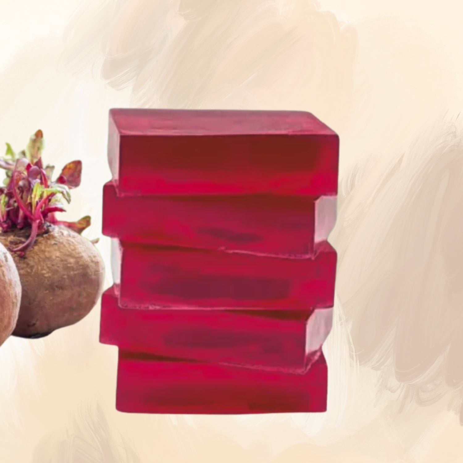 Shoprythm Soap base Beetroot Soap Base Shoprythm Soap base Beetroot Soap Base